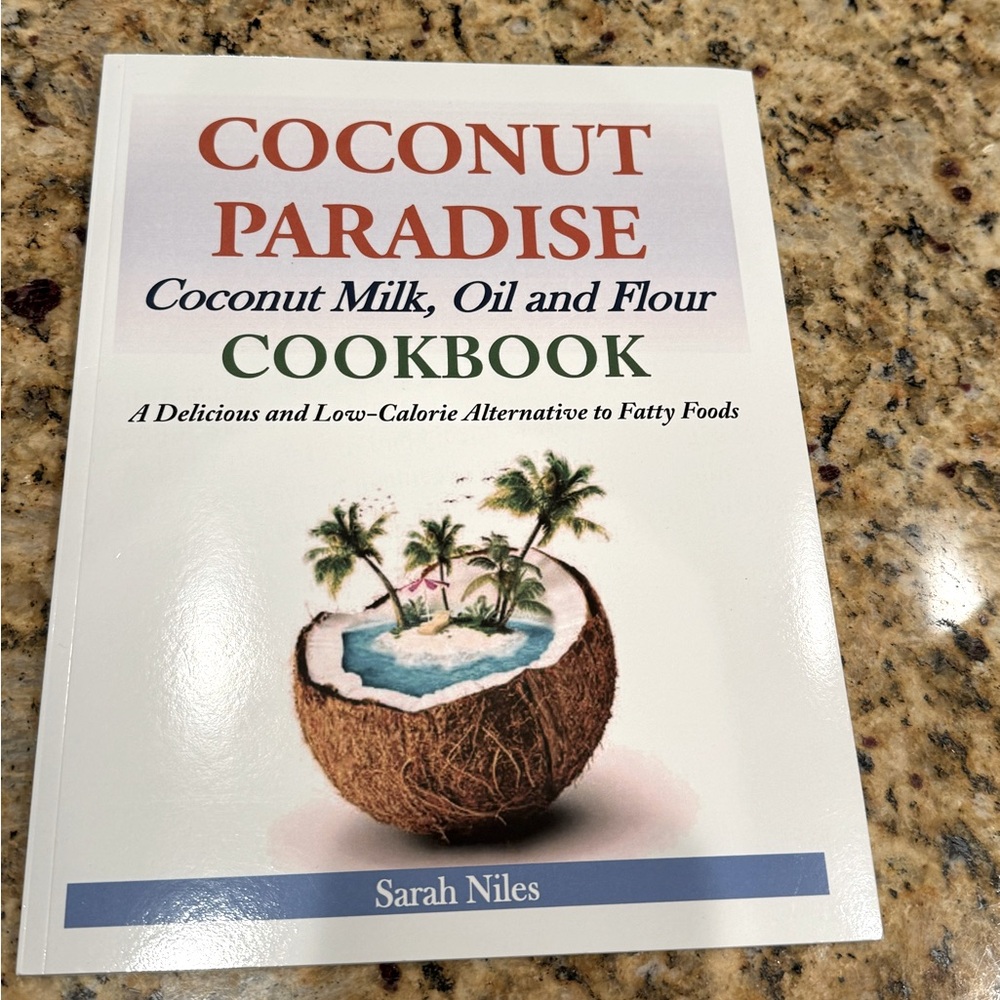 Coconut Paradise Cookbook by Sarah Niles: softcover : new